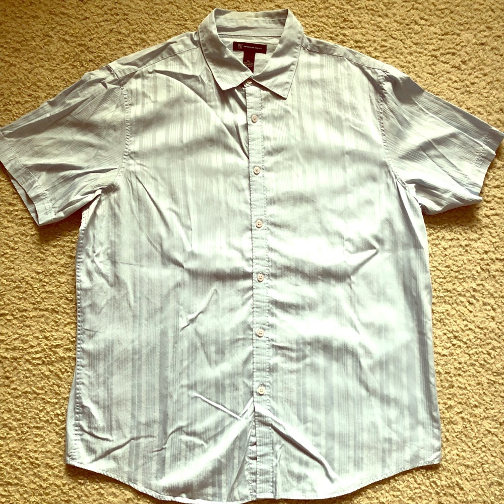 INC Short Sleeved Button Down